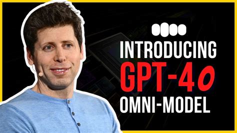 GPT 4o OpenAI S NEW OMNI MODEL Can DO It ALL YouTube