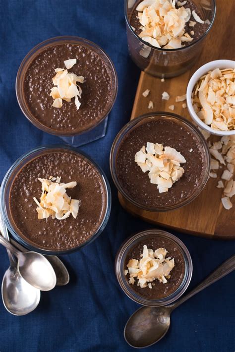 Recipe Vegan Chocolate Almond Chia Pudding Kitchn