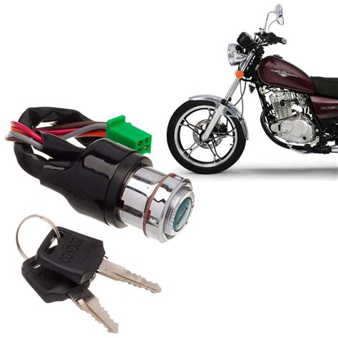 Chave Ignição Condor Suzuki Intruder 125 2002 a 2010 Intruder 125 ed