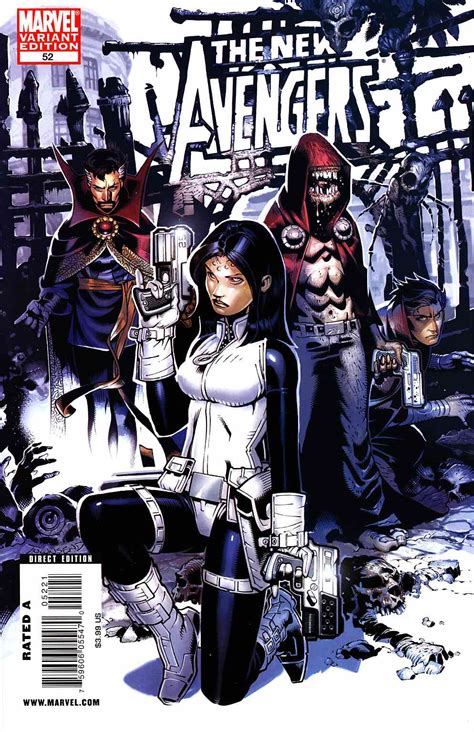 New Avengers 52 Bachalo Variant Cover Near Mint 94 Marvel Comic