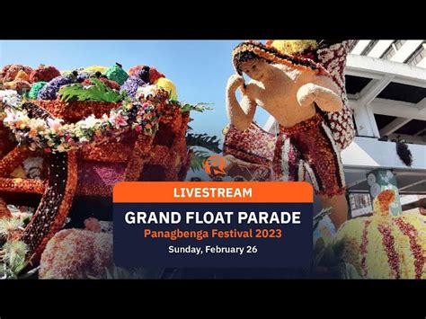 LIVESTREAM Panagbenga Festival 2023 Grand Float Parade