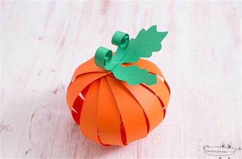 Calabaza De Papel Manualidades Infantiles