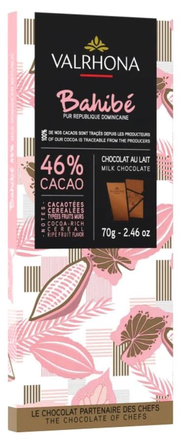 Tablette Chocolat Au Lait Bahibé 46 70 G Valrhona Meilleur Du Chef