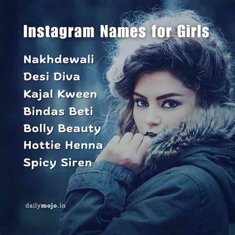 Girls Instagram Names 260 Cute Stylish Classy Names