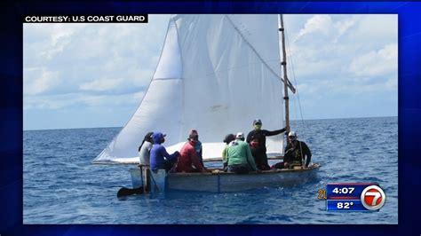 US Coast Guard Stops 2 Vessels Carrying 13 Cuban Migrants Off Key West