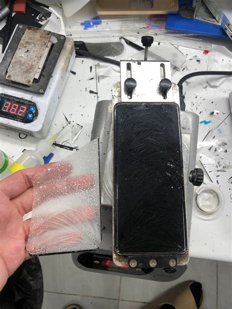 Замена стекла Samsung Galaxy S21 ultra. После дождика) | Пикабу