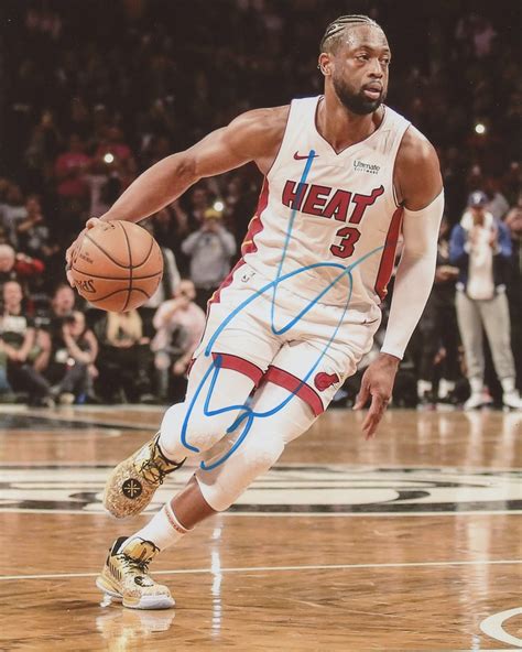 Dwyane Wade Signed 8x10 Photo Toppix Autographs