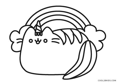 Desenhos de Pusheen para colorir Páginas para impressão grátis