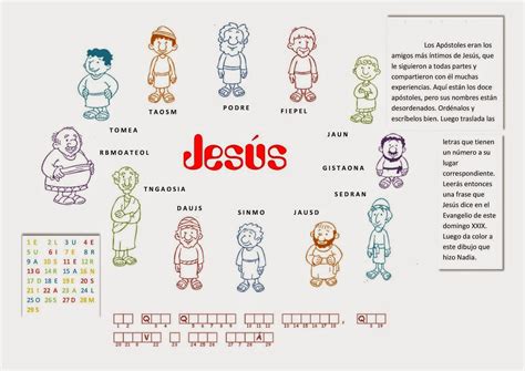 Ficha Sobre Los Apóstoles
