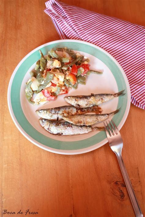 Boca De Fresa Ensalada De Verano De Jud As Verdes Y Sardinas A La