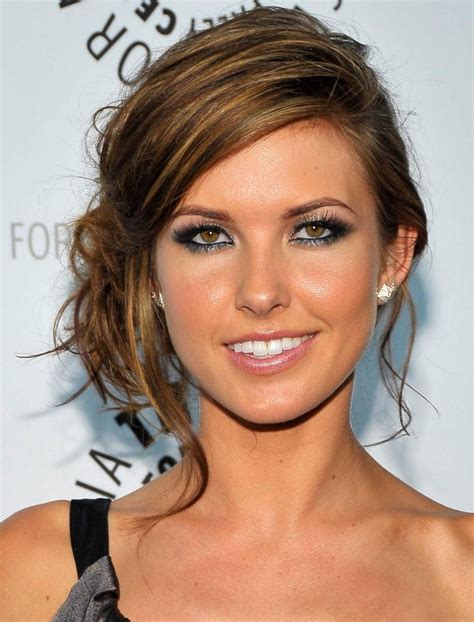 Audrina Patridge Hair Style Prom Hairstyles For Long Hair Side Bun