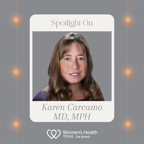 meet karen carcamo md womens health texas san antonio