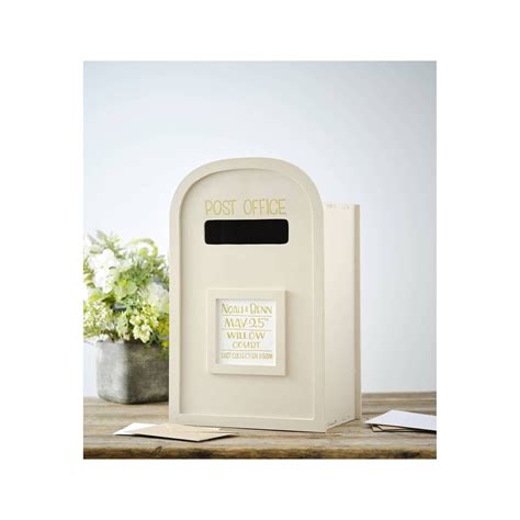 Wooden Post Box 48cm Hobbycraft