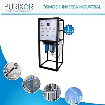 Sistema de ósmosis inversa de 2 membranas marca Purikor