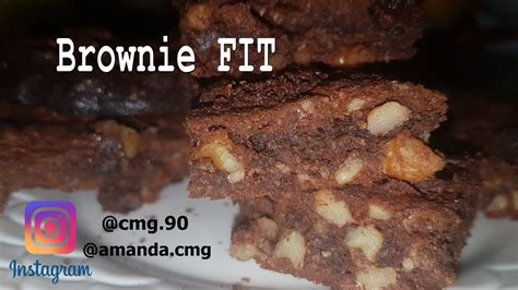 Receta De Brownie Fitness Rapido Y Saludable Youtube