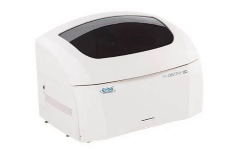 Semi Automatic Erba EM Destiny 180 Biochemistry Analyzer Assays