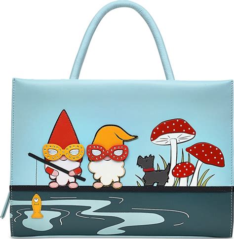 Radley London Anniversary Gnomes Remastered Medium Leather Handbag