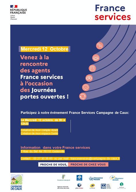 France Services Journ E Portes Ouvertes Campagne De Caux