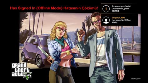 GTA 5 ONLİNE GİRME SORUNU Has Signed İn Offline Mode Hatası Çözümü