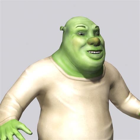 Ogre Shrek Obj - Riset