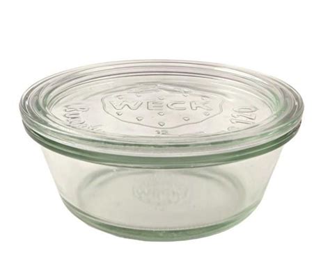 Weck Gourmetglas Ml Mit Glasdeckel Rundrand