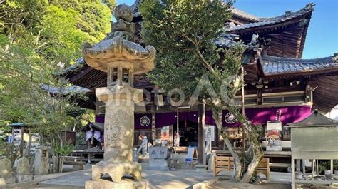 四国八十八ヶ所 58番 仙遊寺 本堂 No 24940064｜写真素材なら「写真ac」無料（フリー）ダウンロードok