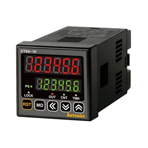 Autonics CT6S 1P4 6 Digit LED Digital Counter 100 240 VAC