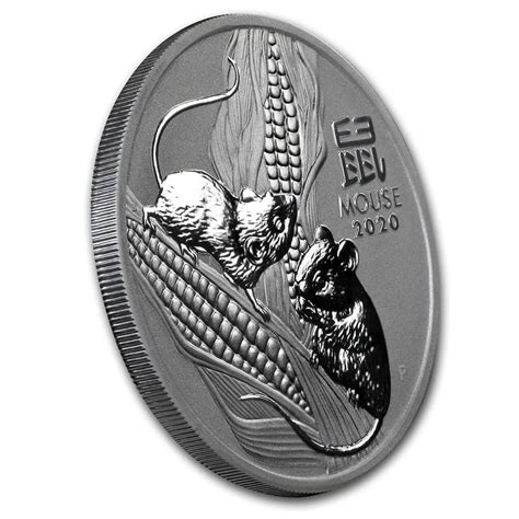 Australia Oz Silver Lunar Mouse Coin Bu Series Iii Bullion Mart