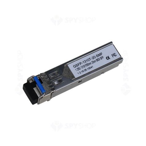 Modul Optic SFP Dahua GSFP 1310T 20 SMF Mono Fibra LC 1 Gbps 20 Km