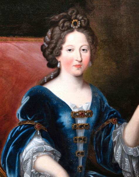 Portrait Of Marie Louise D Orleans Attributed To Pierre Mignard