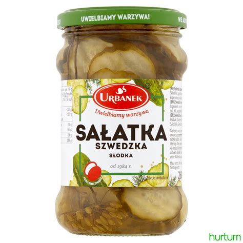 Urbanek Sałatka szwedzka słodka 260 g w Hurtum pl