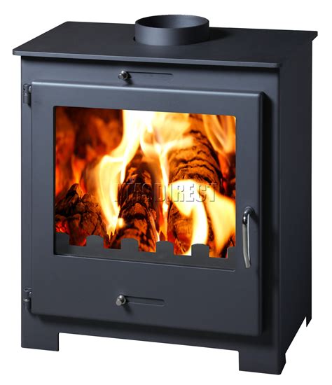 Nero Lux 11KW Modern Multi Fuel Wood Burning WoodBurner Log Burner