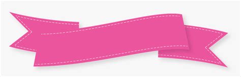 Pink Ribbon Banner Rosa Png Transparent Png Transparent Png Image