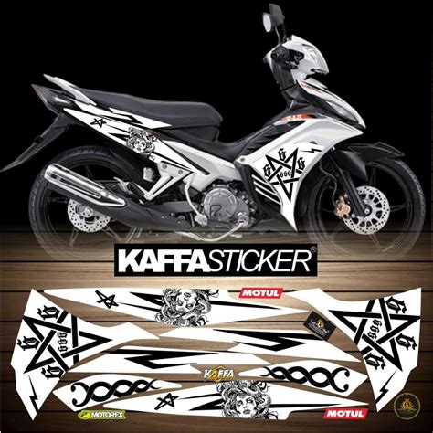 Jual Setiker Striping Medusa Motor Jupiter Old Stiker Jupiter Mx