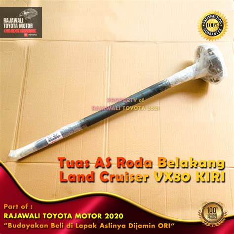 Jual As Roda Belakang Land Cruiser Vx Hdj Kiri New Original Shaft