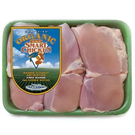 Smart Chicken Organic Boneless Skinless Chicken Thighs, 1 lb - Pick ‘n Save