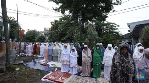 Viral Jemaah Salat Id Bubar Saat Khotbah Pemilu Curang Ini Faktanya