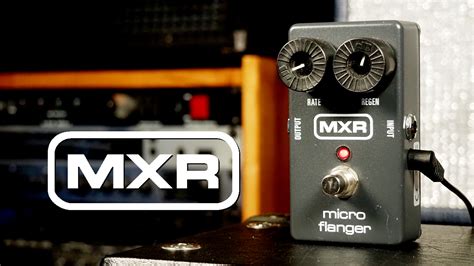 Mxr M152 Micro Flanger Pedal Of The Day