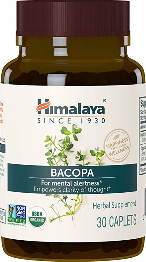 Amazon Himalaya Organic Bacopa Monnieri Brahmi Nootropic Brain