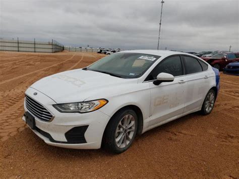 2020 Ford Fusion Se For Sale Tx Andrews Wed May 15 2024 Used And Repairable Salvage Cars