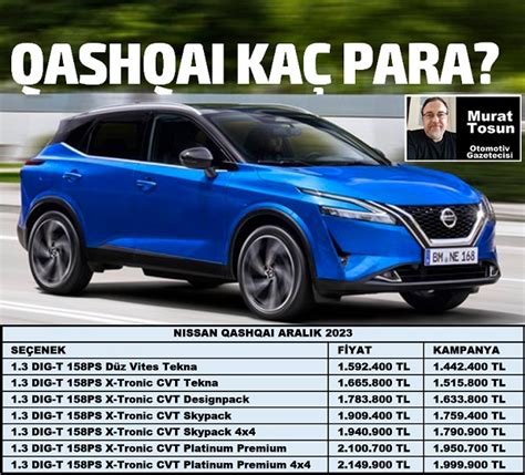 Nissan Qashqai Fiyat Listesi Aral K Km Qashqai Qashqai