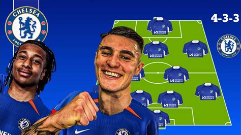 Done Deal New Chelsea Potential Line Up 4 2 3 1 With Olise And Sesko