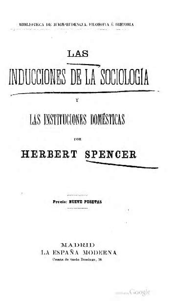 Pdf Las Inducciones De La Sociología Y Las Instituciones Domesticas