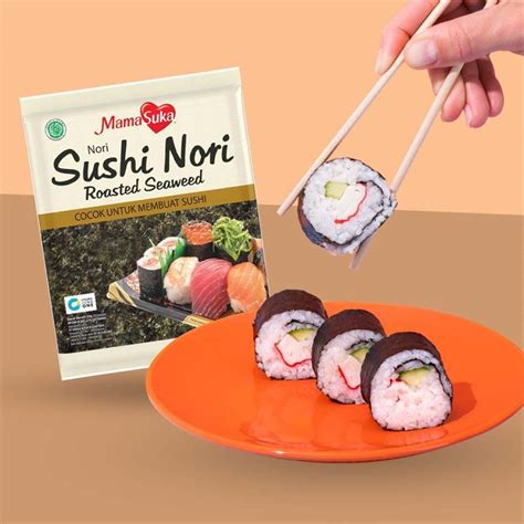 Jual Mamasuka Sushi Nori X G Lembaran Besar Shopee Indonesia