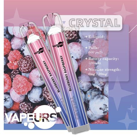 Crystal Original Puffs Nic Salt Vaporizers Wholesale Vapeurs