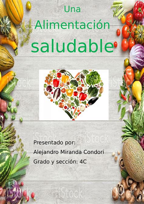 Calam O Mi Cartilla Informativa De La Alimentacion Saludable C