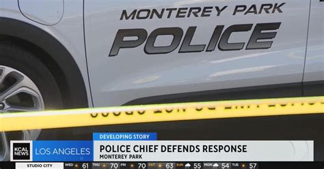 Monterey Park Police Chief Discusses Response To Mass Shooting Cbs