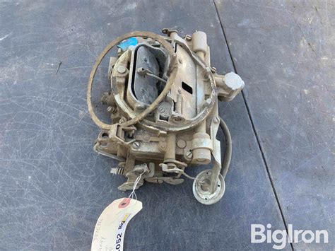 Chevrolet Carter Carburetor Bigiron Auctions