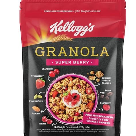 Kellogg S Super Berry Granola G