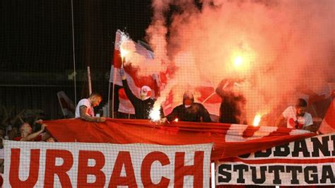 Pyrotechnik Auf Den R Ngen Vfb Stuttgart Muss Geldstrafe Zahlen Vfb